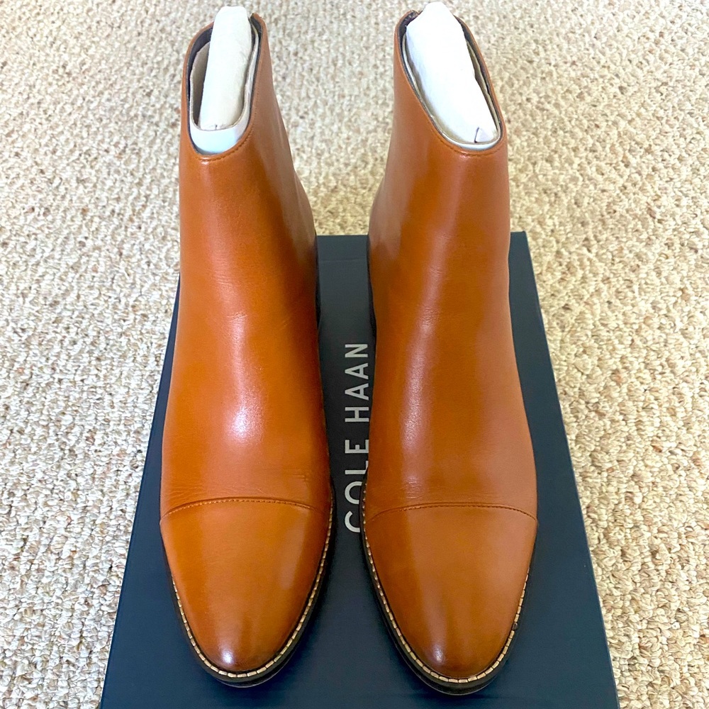 COLE HAAN Women’s Winnie Grand Waterproof Booties Size 10B